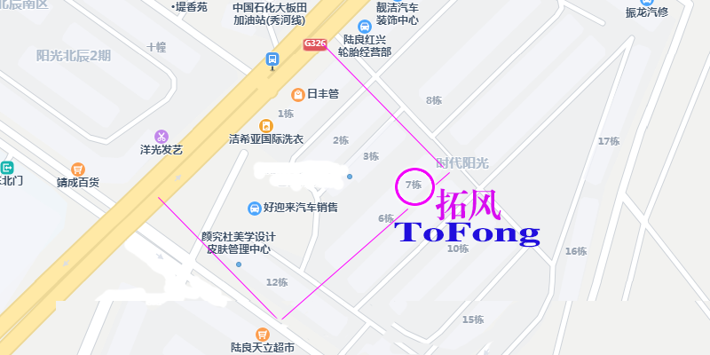 拓风·电脑网络位置地图
